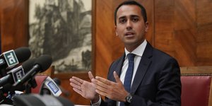 Ο Λουίτζι Ντι Μάιο/ Φωτογραφία: AP- Andrew Medichini