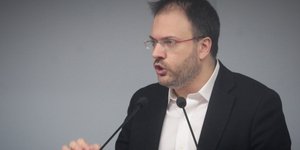 Ο Θανάσης Θεοχαρόπουλος/ Φωτογραφία: EUROKINSSI- ΧΡΗΣΤΟΣ ΜΠΟΝΗΣ