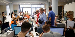 συνεχίζεται η υποβολή των αιτήσεων/Φωτογραφία: Eurokinissi/ΣΤΕΛΙΟΣ ΜΙΣΙΝΑΣ