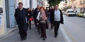 Φωτογραφία: Ο δήμαρχος Πατρέων προσερχόμενος στο Δικαστήριο/Eurokinissi
