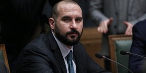 Ο υπ. Επικρατείας και κυβερνητικός εκπρόσωπος Δημήτρης Τζανακόπουλος / Φωτογραφία: SOOC