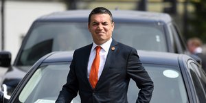 Ο υπουργός Εξωτερικών της ΠΓΔΜ Νίκολα Ντιμιτρόφ/Φωτογραφία αρχείου: ΑΡ