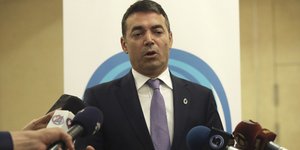 Ο Νικολά Ντιμιτρόφ (Φωτογραφία: AP/ Petros Giannakouris)