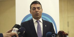 Ο Νικολά Ντιμιτρόφ (Φωτογραφία: AP/ Petros Giannakouris)