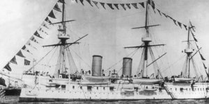 Το καταδρομικό του ρωσικού αυτοκρατορικού στόλου της Βαλτικής