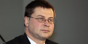 Ο Βάλντις Ντομπρόβσκις/ Φωτογραφία: ΑP- Lefteris Pitarakis 