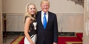 Τίφανι Τραμπ και Ντόναλτ Τραμπ/ Φωτογραφία: Instagram