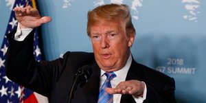 Ντόναλντ Τραμπ στην G7 /Φωτογραφία: ΑΡ