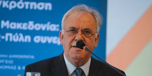 O Γιάννης Δραγασάκης/ Φωτογραφία Eurokinissi