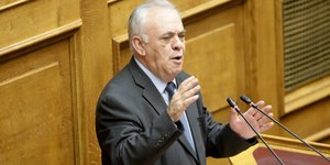Ο αντιπρόεδρος της κυβέρνησης Γιάννης Δραγασάκης / Φωτογραφία: EUROKINISSI