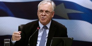 Ο αντιπρόεδρος της κυβέρνησης Γιάνης Δραγασάκης -Φωτογραφία: Intimenews