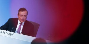Ο Μάριο Ντράγκι (Φωτογραφία: AP/ Michael Probst)