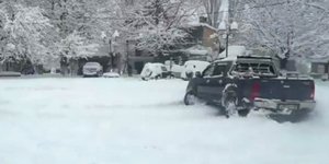 Ντριφταρίσματα στην Λαμία/ Φωτογραφία: lamianow.gr