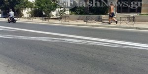 Δρόμος στην Κρήτη/ Φωτογραφία:flashnews.gr