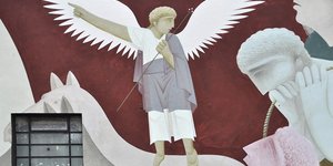 Αυτός είναι ο Ελληνας street artist που αναγνωρίζεται σε όλο τον κόσμο -Το Βυζάντιο συναντάει το σήμερα [εικόνες] 
