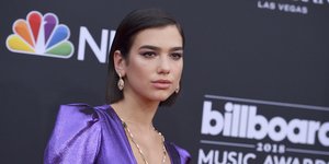 Η τραγουδίστρια Dua Lipa /Φωτογραφία: AP