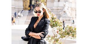 Η Δούκισσα Νομικού στο Παρίσι. φωτογραφία: instagram