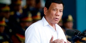 Ροντρίγκο Ντουτέρτε (Φωτογραφία: AP Photo/Bullit Marquez)