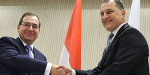  Υπεγράφη συμφωνία για τη δημιουργία υποθαλάσσιου αγωγού μεταφοράς φυσικού αερίου στην Αίγυπτο/Φωτογραφία twitter