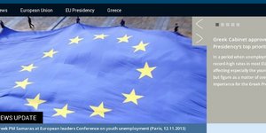 Ετοιμη η ιστοσελίδα της ελληνικής προεδρίας της ΕΕ και ο λογαριασμός στο twitter