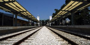 Σιδηροδρομική γραμμή/Φωτογραφία: Eurokinissi