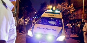 Aσθενοφόρο/ Φωτογραφία: AP