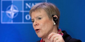 Φωτογραφία: Η αναπληρώτρια γενική γραμματέας του ΝΑΤΟ/AP