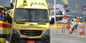 Στο νοσοκομείο μεταφέρθηκαν 2 άτομα (Φωτογραφία αρχείου: EUROKINISSI/ ΒΑΣΙΛΗΣ ΠΑΠΑΔΟΠΟΥΛΟΣ)