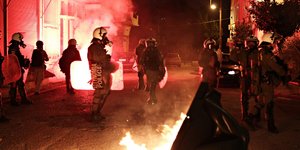 O γγ ειδικών φρουρών για τα τελευταία επεισόδια /Φωτογραφία Αρχείου: Nick Paleologos/SOOC