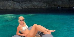 H Ελένη Μενεγάκη /Φωτογραφία instagram