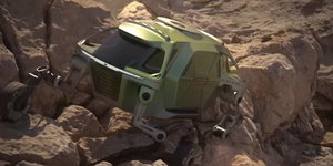 Το φουτουριστικό Elevate συνδυάζει παραδοσιακούς τροχούς με αναδιπλούμενα ρομποτικά πόδια (Φωτογραφία: YouTube/Hyundai)