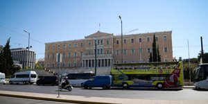 Το κτίριο της Βουλής-Φωτογραφία: Eurokinissi/Βασίλης Ρεμπάπης