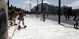 Το κέντρο της Αθήνας / Φωτογραφία: AP