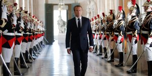 O Εμμανουελ Μακρόν/ Φωτογραφία AP images