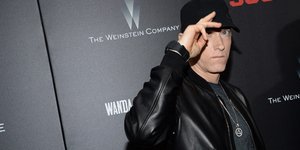 Ο Eminem συνεργάστηκε με την Beyonce στο νέο τραγούδι του (Φωτογραφία: AP/Evan Agostini)