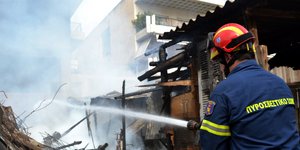Φωτιά σε καφενείο στη Νίκαια/Φωτογραφία αρχείου: Eurokinissi