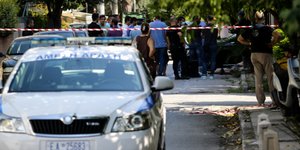 Μαφιόζικο χτύπημα στο Ψυχικό /Φωτογραφία: Εurokinissi