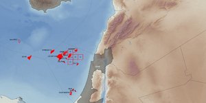 Tα οικόπεδα της Energean στο Ισραήλ