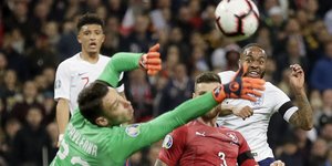 Φάση από το 5-0 της Αγγλίας επί της Τσεχίας / Φωτογραφία: AP