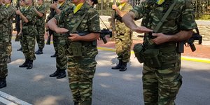Οι Ενοπλες Δυνάμεις στη ΔΕΘ (Φωτογραφία: IntimeNews/ΥΠΕΘΑ/ΔΝΣΗ ΕΝΗΜΕΡΩΣΗΣ)