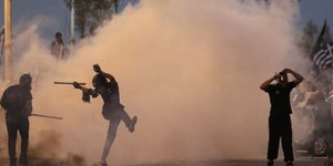 Επεισόδια στη Θεσσαλονίκη (Φωτογραφία: intimenews/ΛΙΑΚΟΣ ΓΙΑΝΝΗΣ)