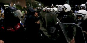 Συγκρούσεις και χημικά μεταξύ διαδηλωτών και ΜΑΤ στη Θεσσαλονίκη -Φωτογραφία: Intimenews/ΤΟΣΙΔΗΣ ΔΗΜΗΤΡΗΣ