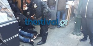 Φωτογραφία: thestival.gr/ Αιματηρό επεισόδιο στην Θεσσαλονίκη μεταξύ Ρομά