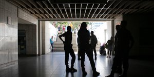 Εικόνα απο το μετρό της Αθήνας /φωτογραφία:intime news