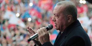 Ο Τούρκος πρόεδρος Ερντογάν/Φωτογραφία: AP