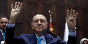 Ερντογάν/Φωτογραφία: AP