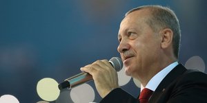 Ρετζέπ Ταγίπ Ερντογάν (Φωτογραφία: Presidential Press Service via AP