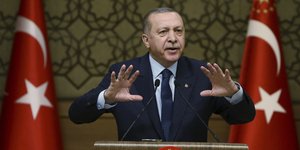 Ο Ταγίπ Ερντογάν (Φωτογραφία: AP/ Kayhan Ozer)