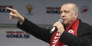 Ο Ταγίπ Ερντογάν/ Φωτογραφία: AP