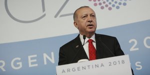 Ο Ταγίπ Ερντογάν/ Φωτογραφία: AP- Sebastian Pani